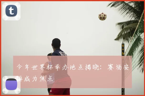 今年世界杯举办地点揭晓:赛场安排成为焦点